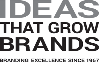 Ideas that grow brands. Branding excellence since 1967